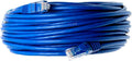 Snagless Cat5e Ethernet Patch Cable Blue 3 Feet Pack of 2 G835