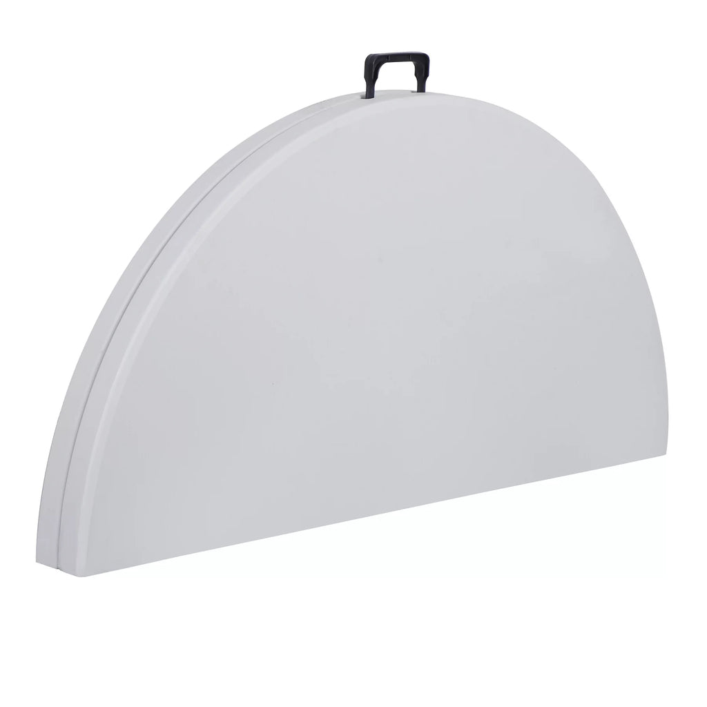 Black Round Foldable Plastic Table U277110