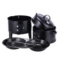 Portable Charcoal Smoker Grill T8439