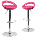 Pink Bar Stool Set of 2 Z206491