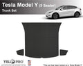 Black Rubber Heavy Duty Cargo Floor Mat Pack of 2 E327