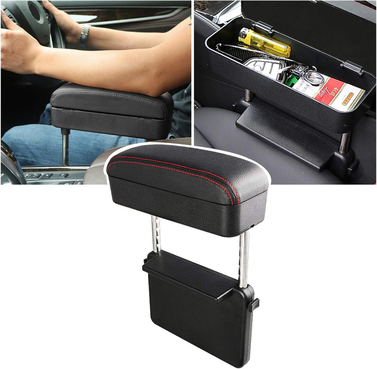 Red Line Pack of 2 Car Armrest Extender B92263