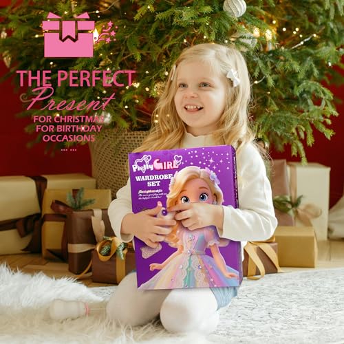 Doll Clothes and Accessories with Princess Gowns Dresses Shoes U35690