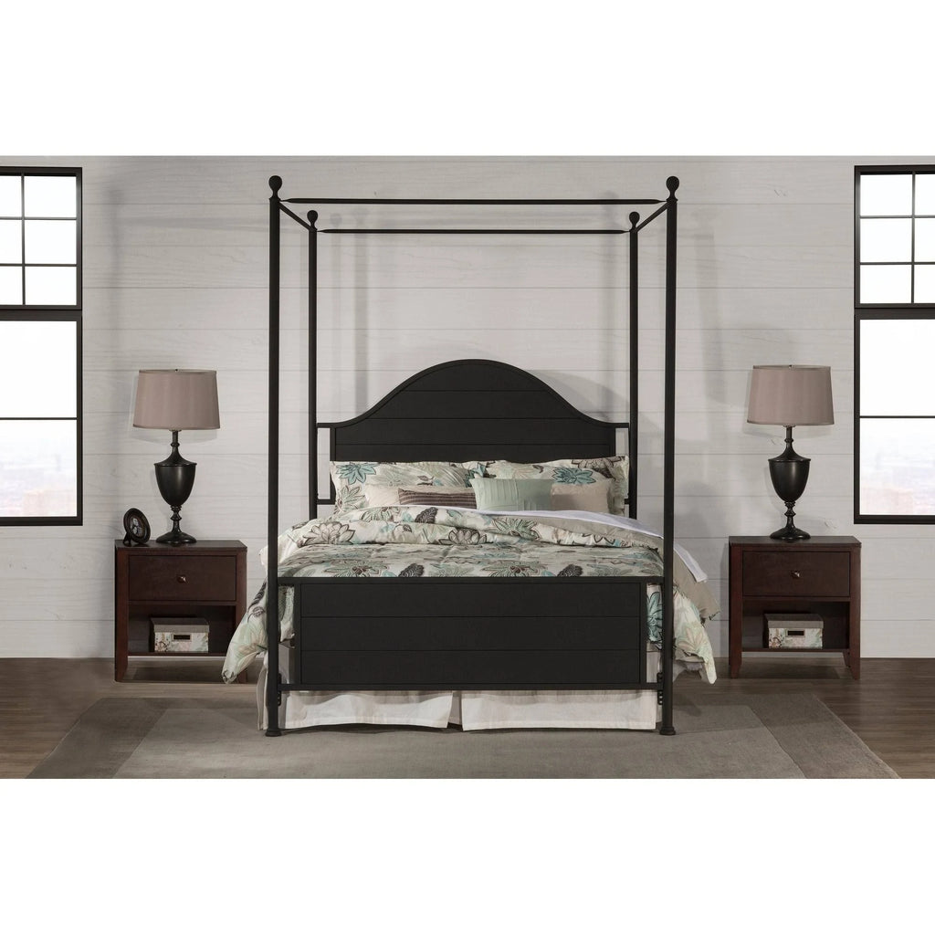 King Canopy Metal Bed O67203