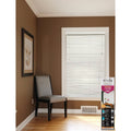 White 2-Inch Faux Wood Blind, 32 by 60-Inch U240717