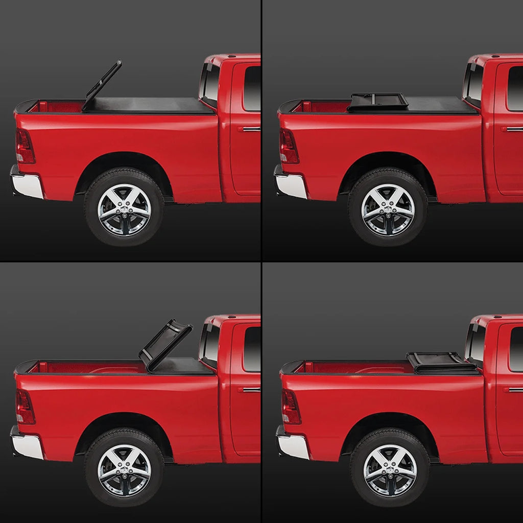 Tri-Fold Soft Top Tonneau Cover for Toyota Tundra 6.5' Bed O4671