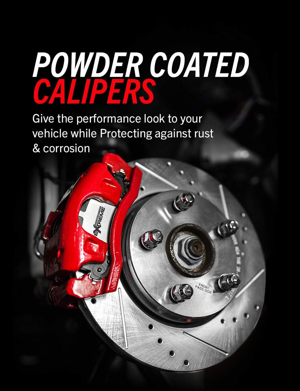 Front Z36 Truck and Tow Brake Kit with Calipers B40214