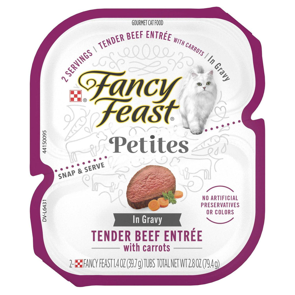 Wet Cat Food Tender Beef with Carrots Q38349