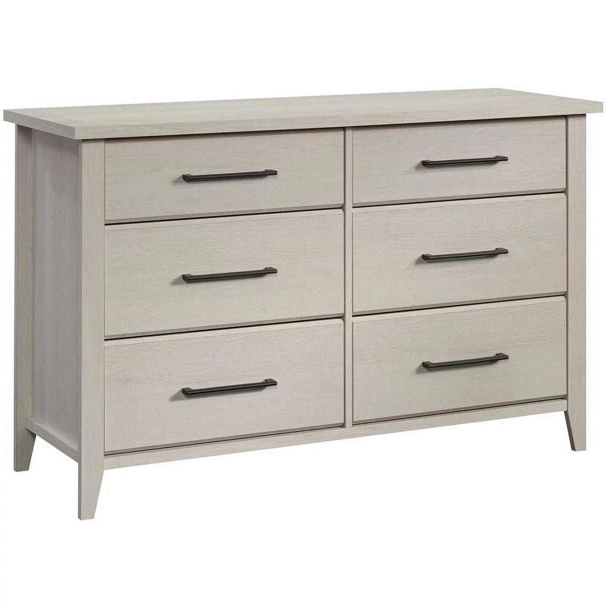 6 Drawers Oak Engineered Wood Dresser A4860