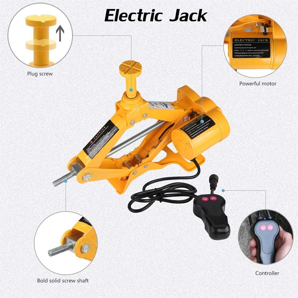 Electric Jack Kit 3 Ton with Electric Impact Wrench P544141