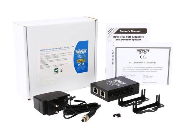HDMI Over Cat5 Extender Splitter 2-Port H26460