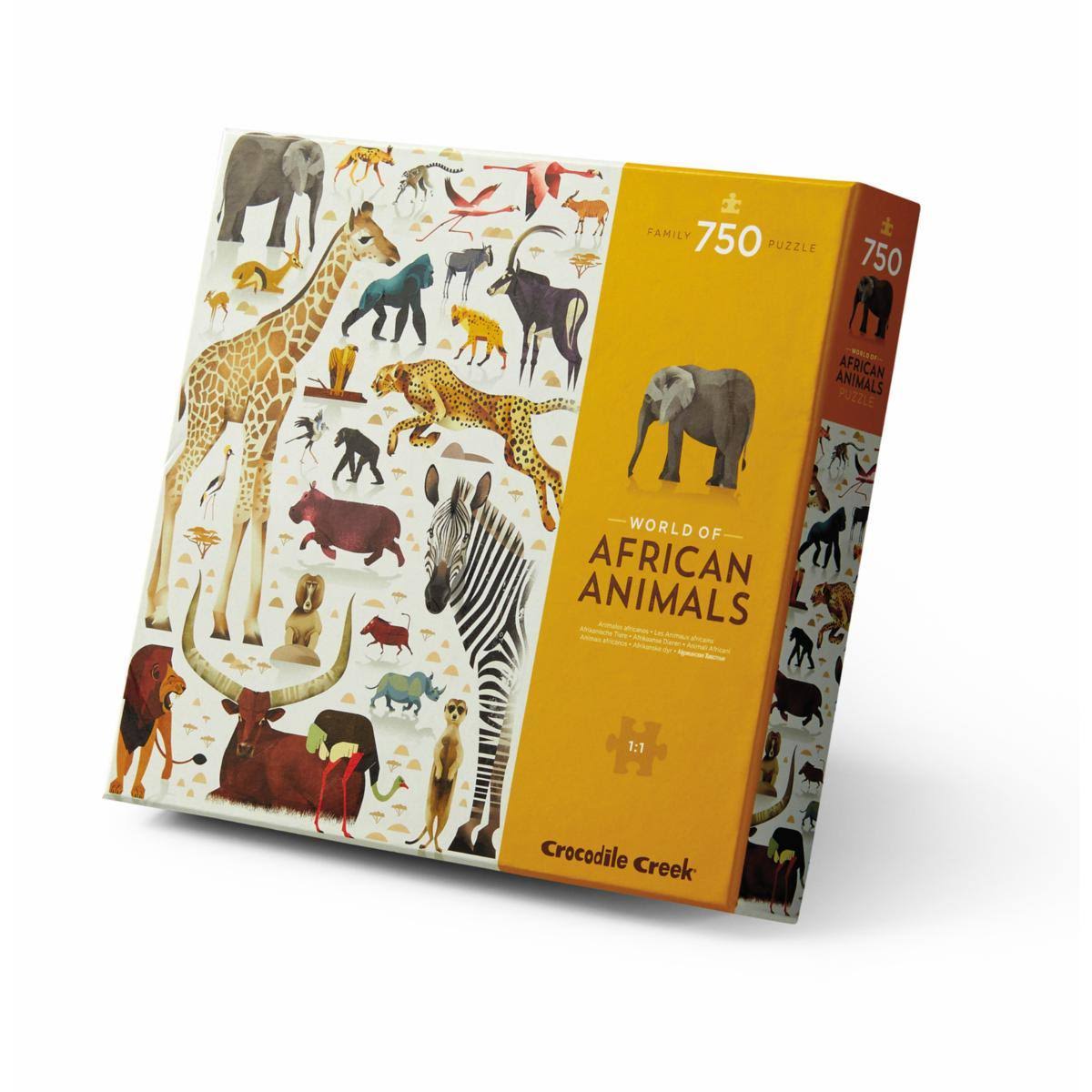 750 Piece Puzzle - World of African Animals N63341