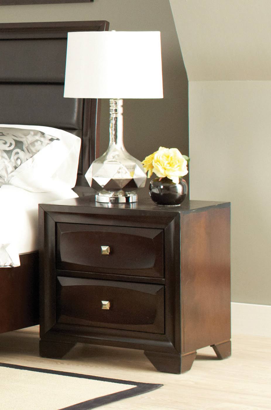 Cappuccino Nightstand K15652