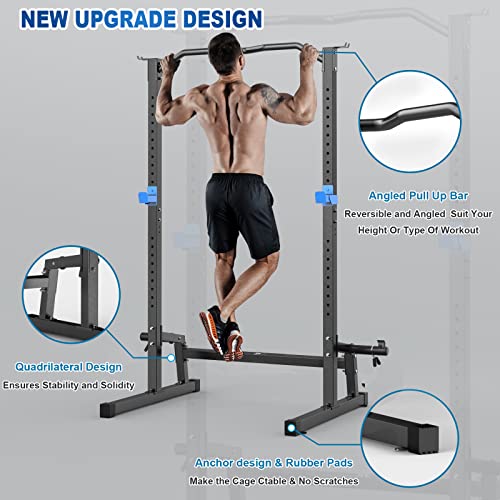 Adjustable Squat Rack with Pull Up Bar A45553