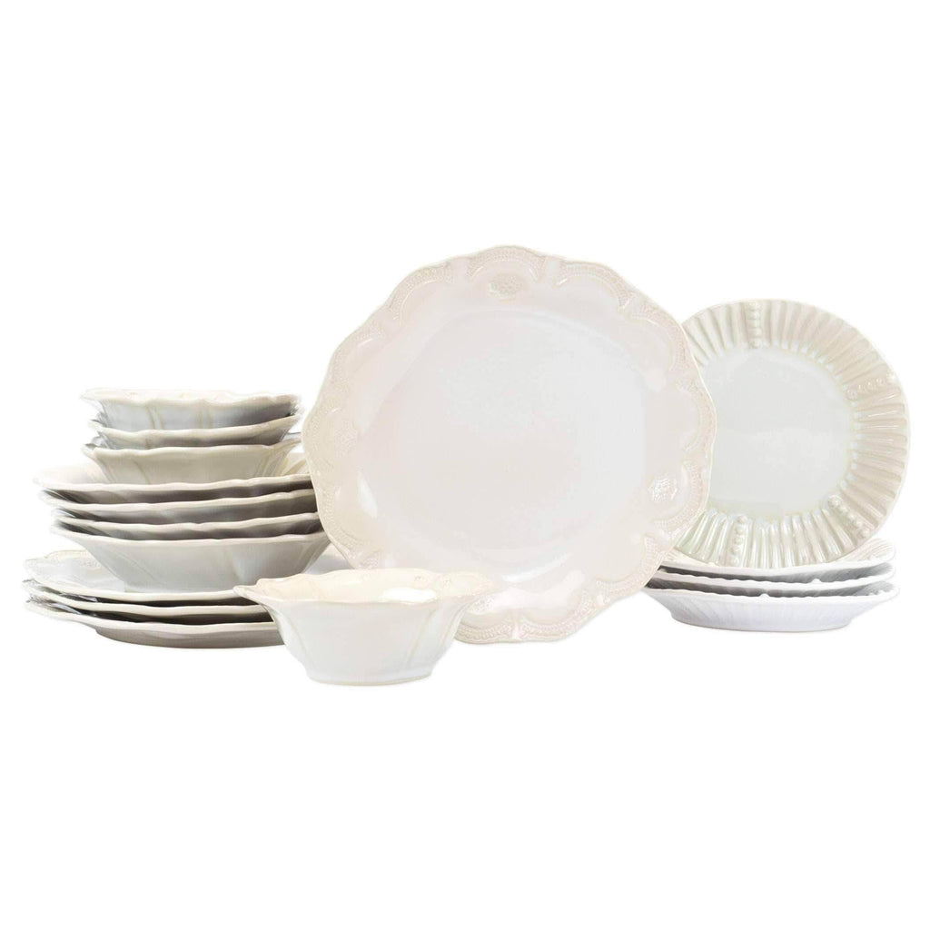 16-Piece Aqua Stone Place Setting K11680