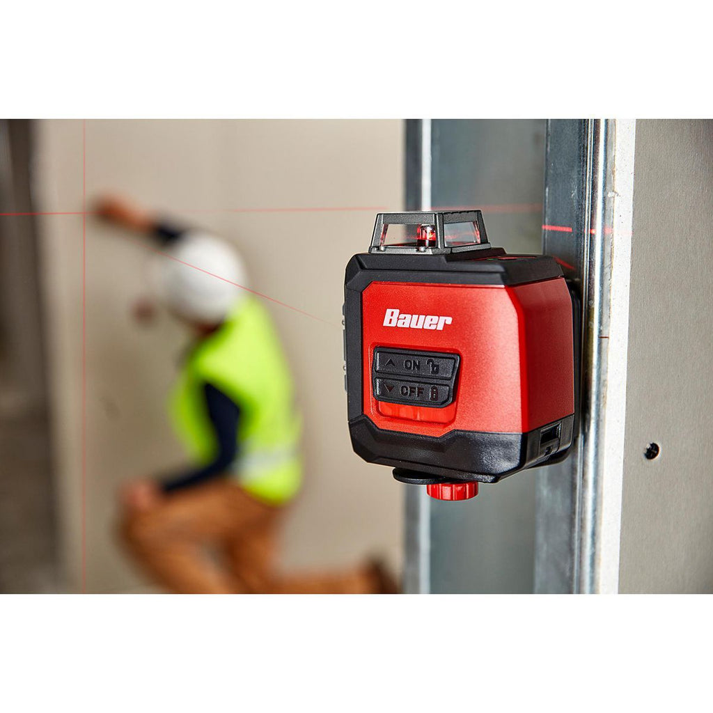 50 ft. Self-Leveling Cross-Line Laser Level K66452