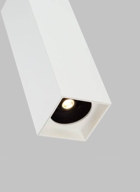 Matte Black LED Flush Mount V924680