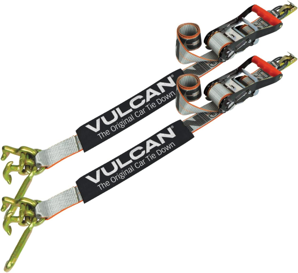 96 Inch 2 Pack Car Tie Down with Universal Frame Hook Cluster C44284