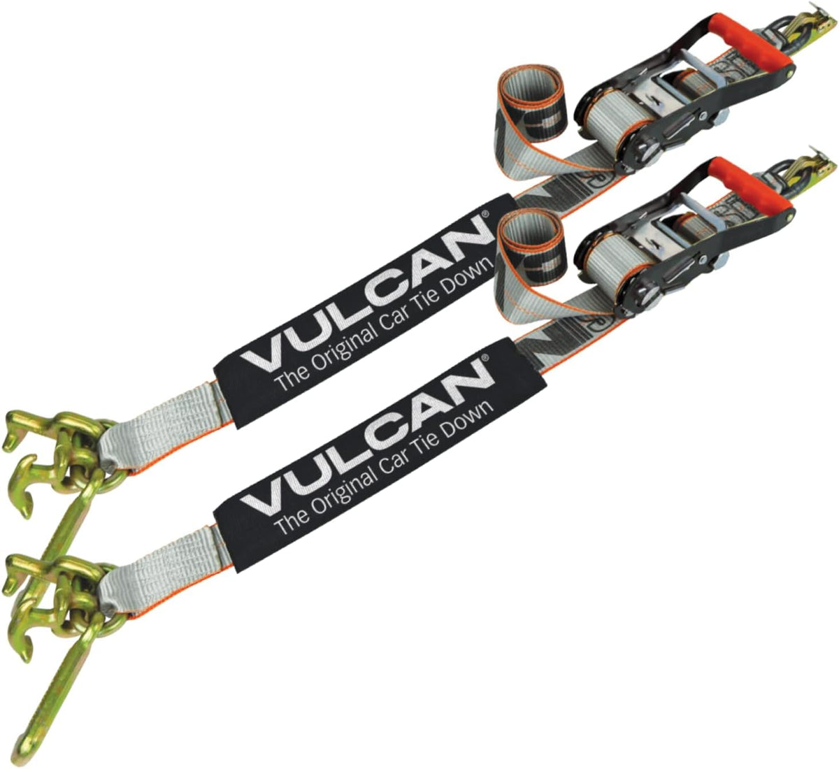 96 Inch 2 Pack Car Tie Down with Universal Frame Hook Cluster C44284