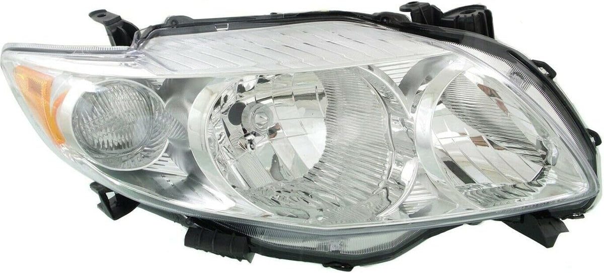 Passenger Side Right Headlight Compatible with 2009-2010 Toyota Corolla Japan Built Model X1863