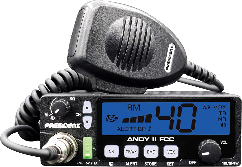 CB Radio with Weather Alert and USB Port B7284