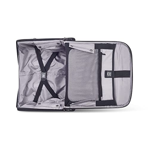 Navy Blue Softside Carry On Luggage 16 Inch W8608