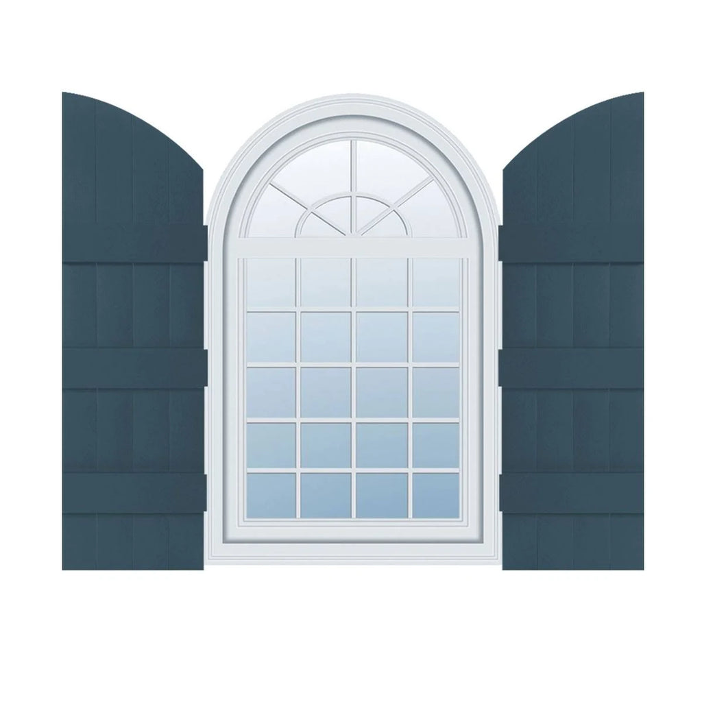 14 inchw x 80 inchh Vinyl Board-n-Batten Shutters R814
