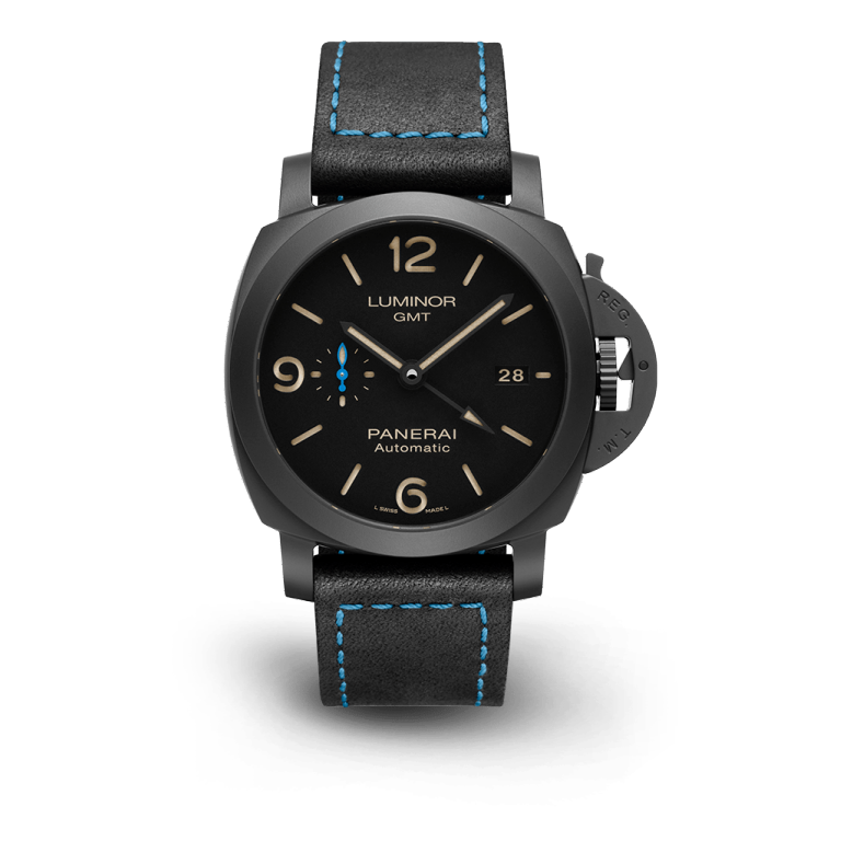 Full Black 44mm GMT Watch D440