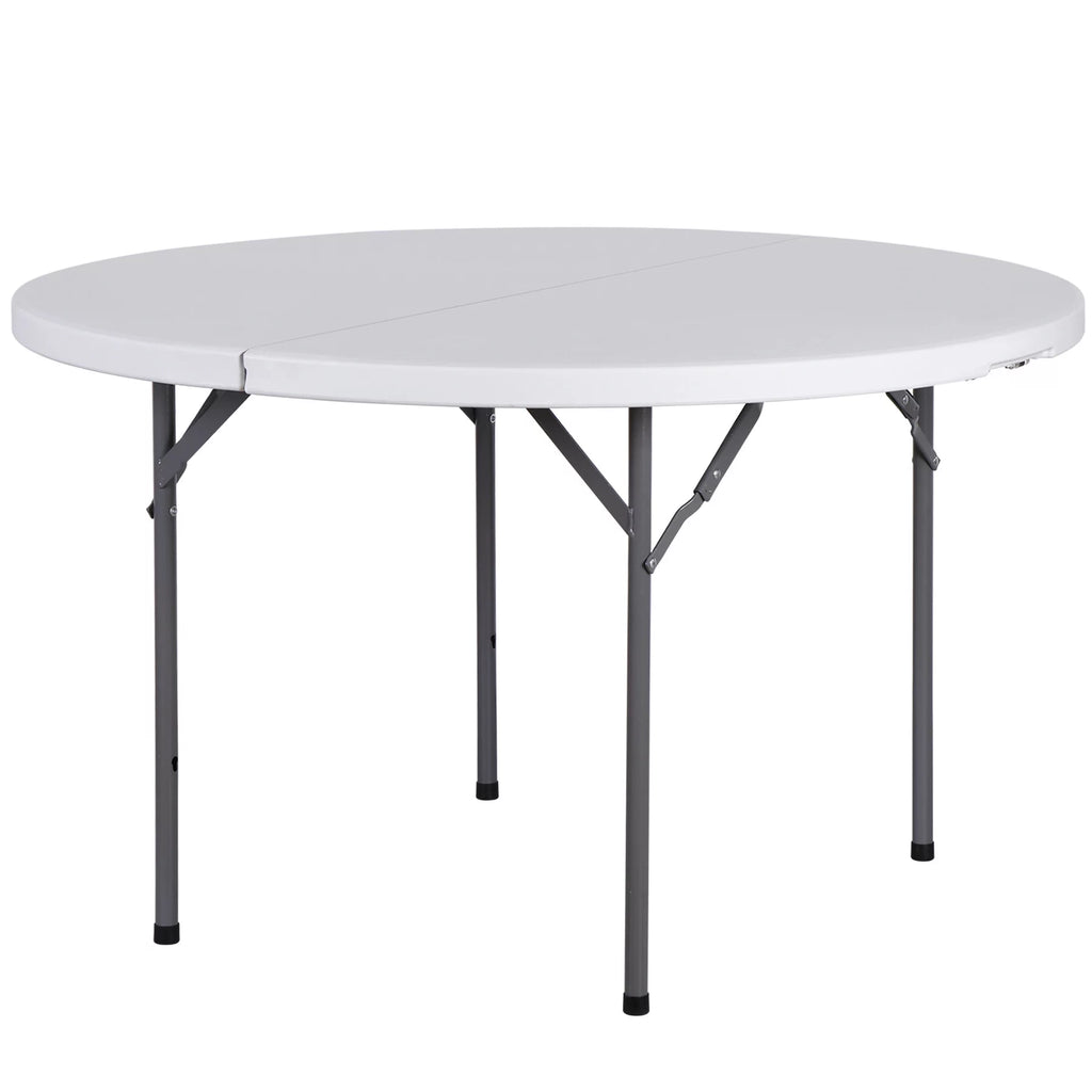 Black Round Foldable Plastic Table U277110