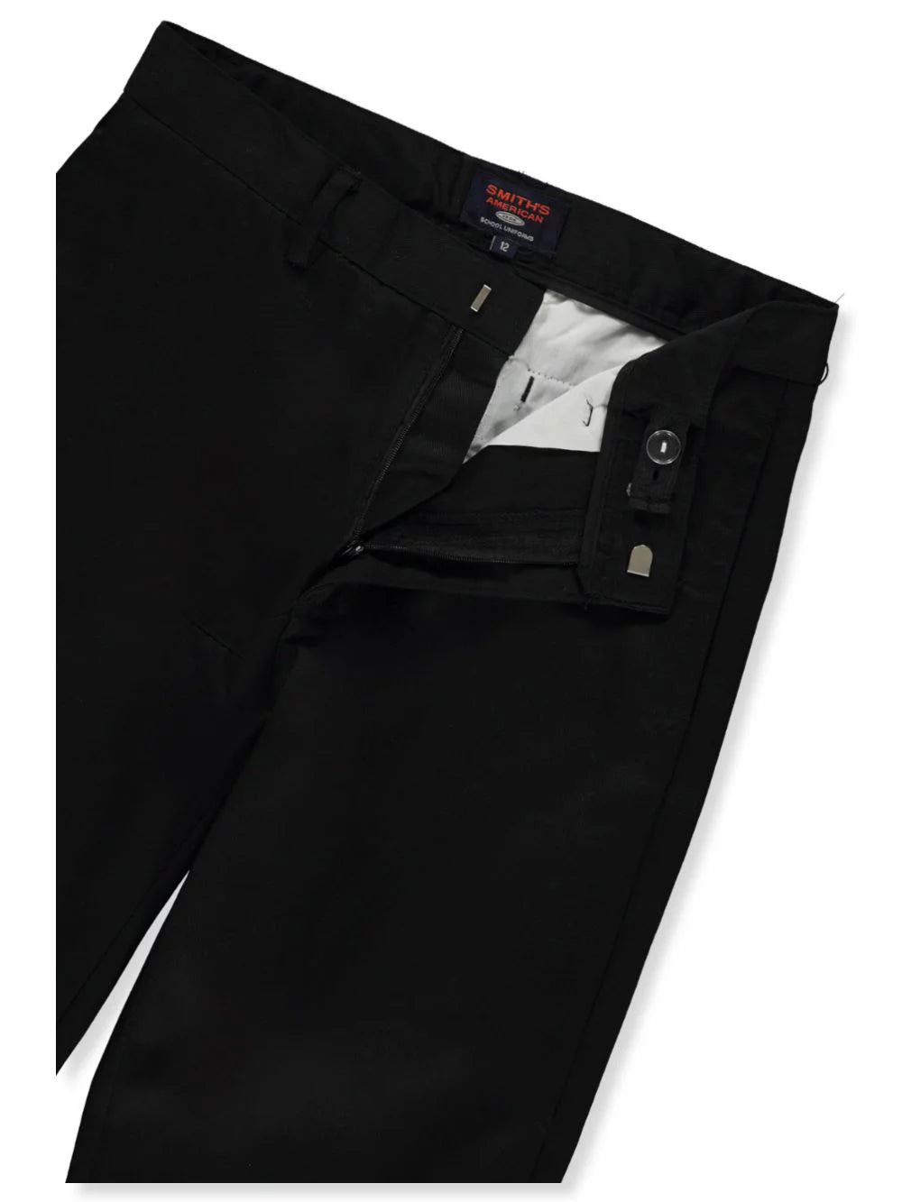 Boys' 2-Pack Flat Front School Uniform Pants E416