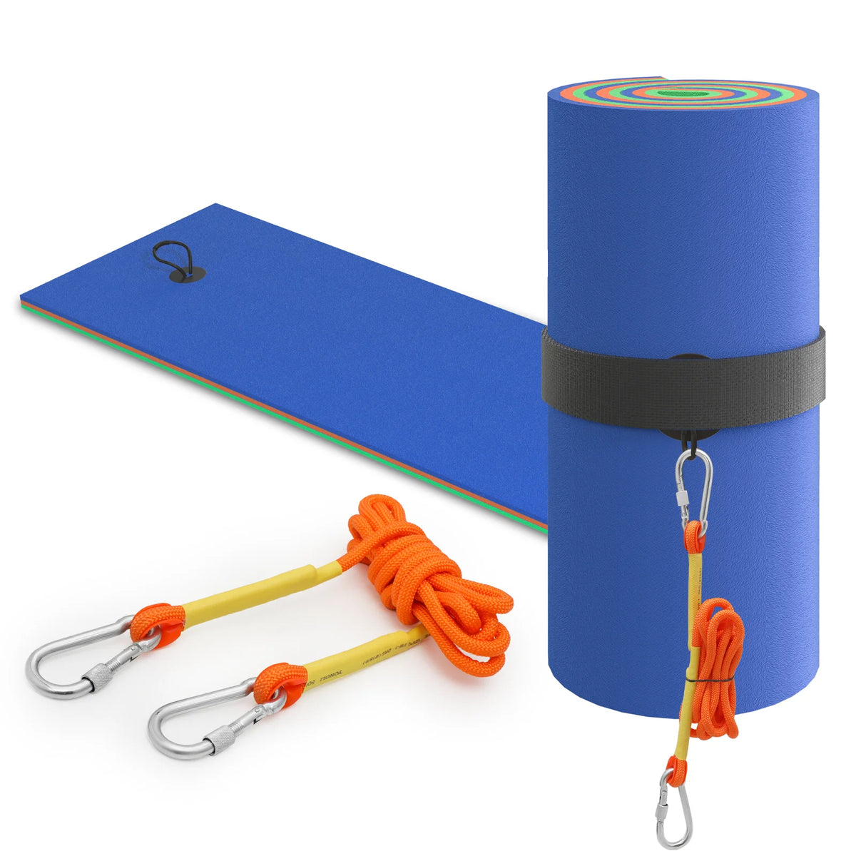Blue 3-Layer XPE Foam Floating Water Mat U278117