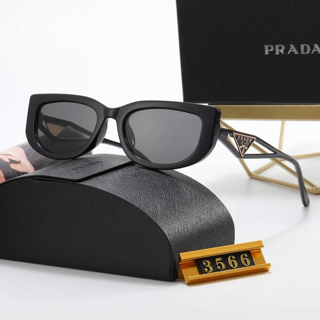 Letter Printing Polarizer Sunglasses S75439