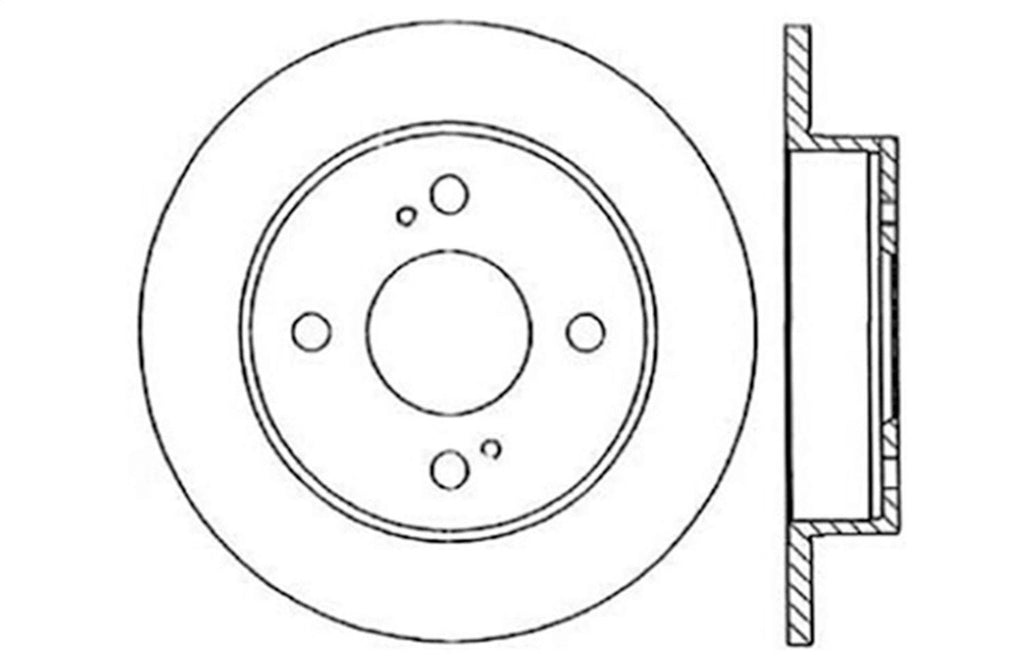 Drilled Sport Brake Rotor S9985