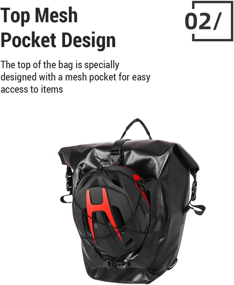 32L Waterproof Bike Pannier Bag I62944