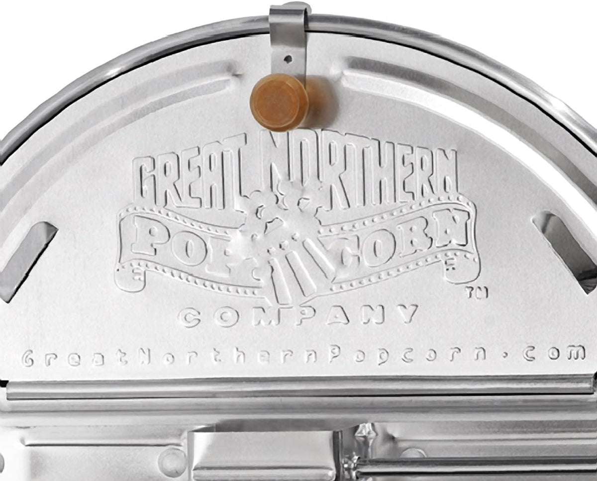 6-Quart Aluminum Popcorn Popper with Hand Crank N882211