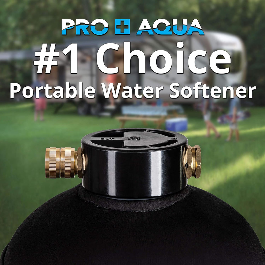 Portable RV Water Softener 16,000 Grain High Flow U301155