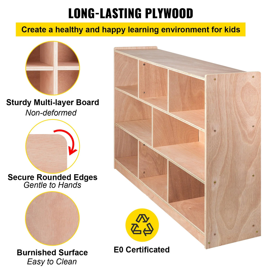 Wooden 8 Grids Storage Cabinet G963013