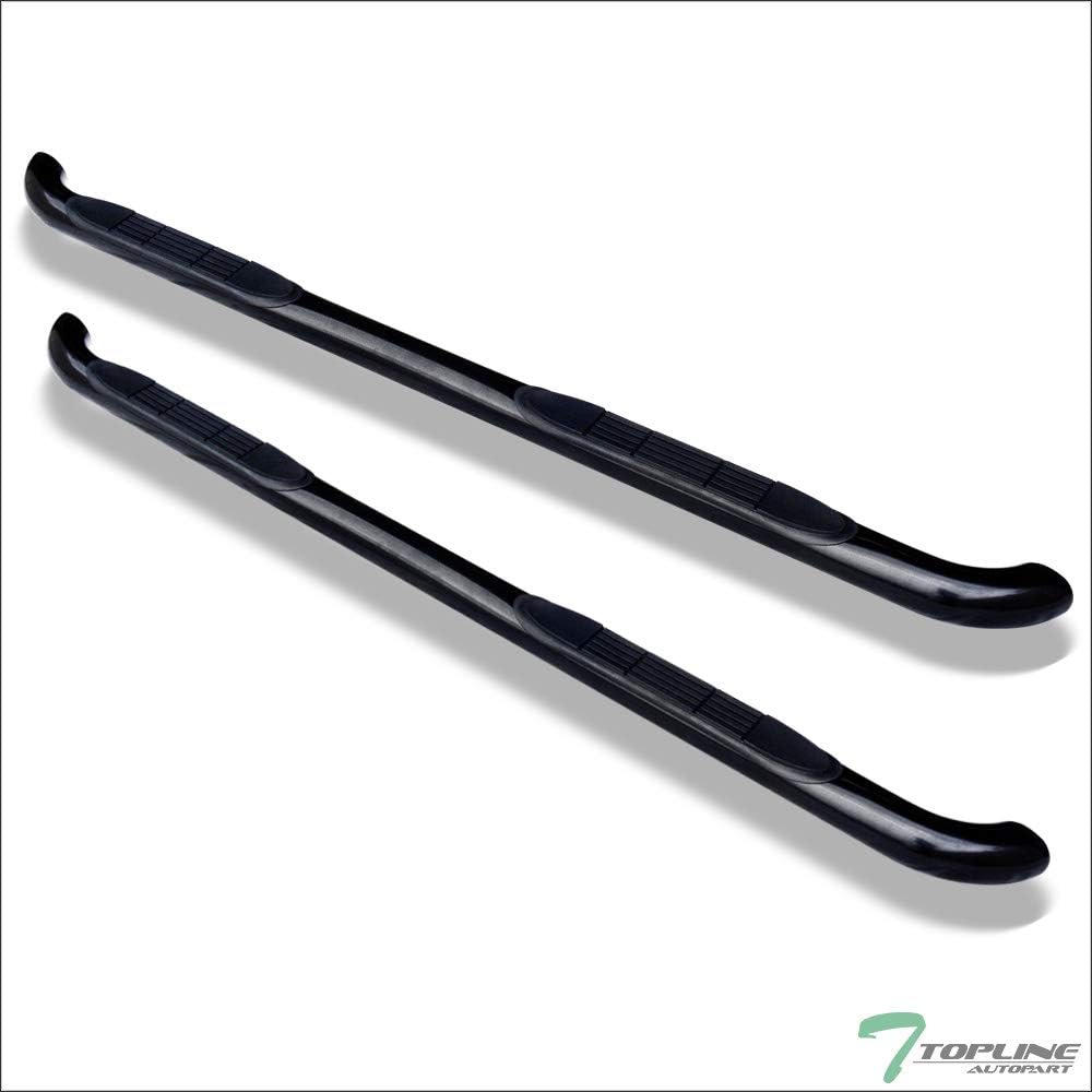 Black Steel Side Step Nerf Bars E72006
