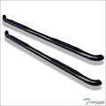 Black Steel Side Step Nerf Bars E72006