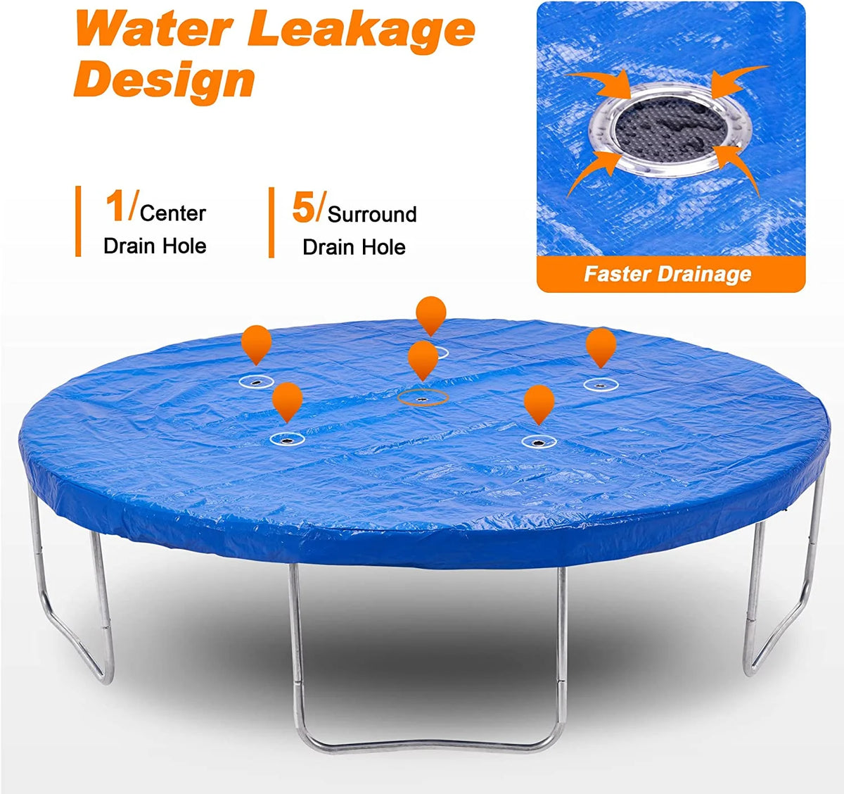 10 Foot Trampoline Winter Cover D96238