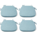 Rust Orange U Shaped Chair Cushions Set of 4 R33125