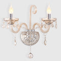 Crystal Candle Wall Sconce O986338