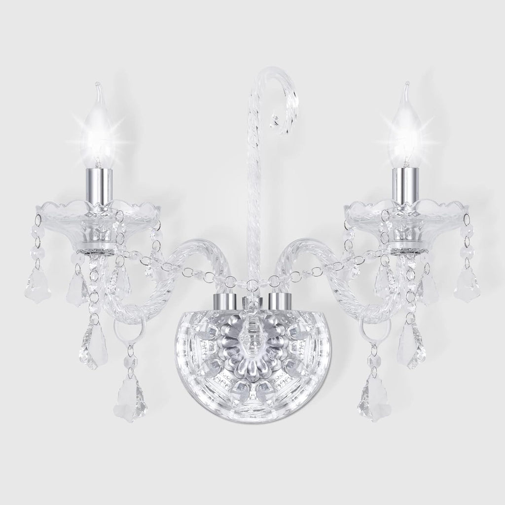 Crystal Candle Wall Sconce O986338