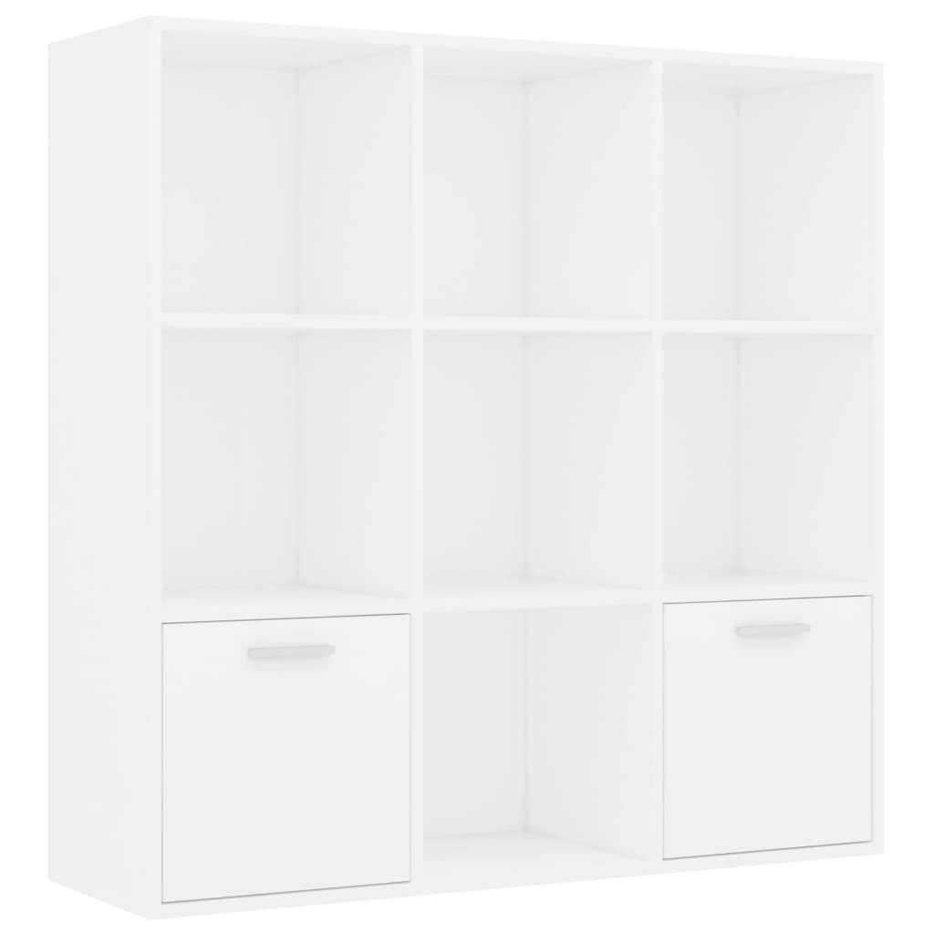 Book Cabinet Concrete Gray Chipboard S244845
