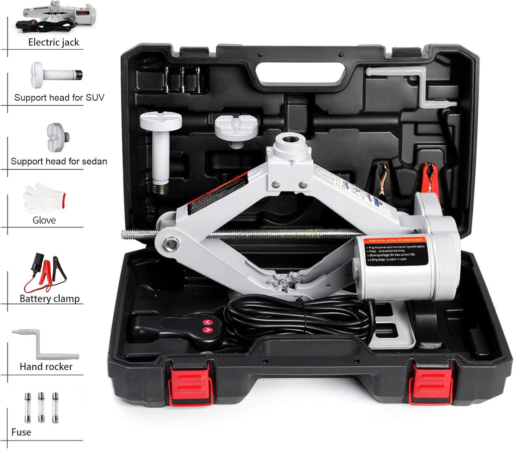 3 Ton 12v Automatic Scissor Lift Car Jack G1080