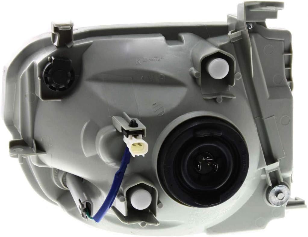 Headlight Assembly Passenger Side with Bulbs F6215