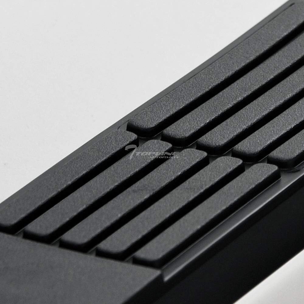 Black Steel Side Step Nerf Bars E72006