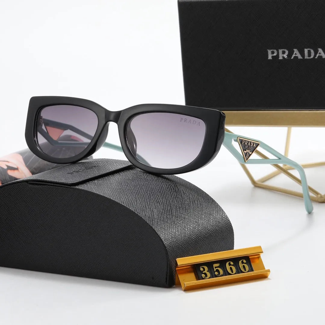 Letter Printing Polarizer Sunglasses S75439