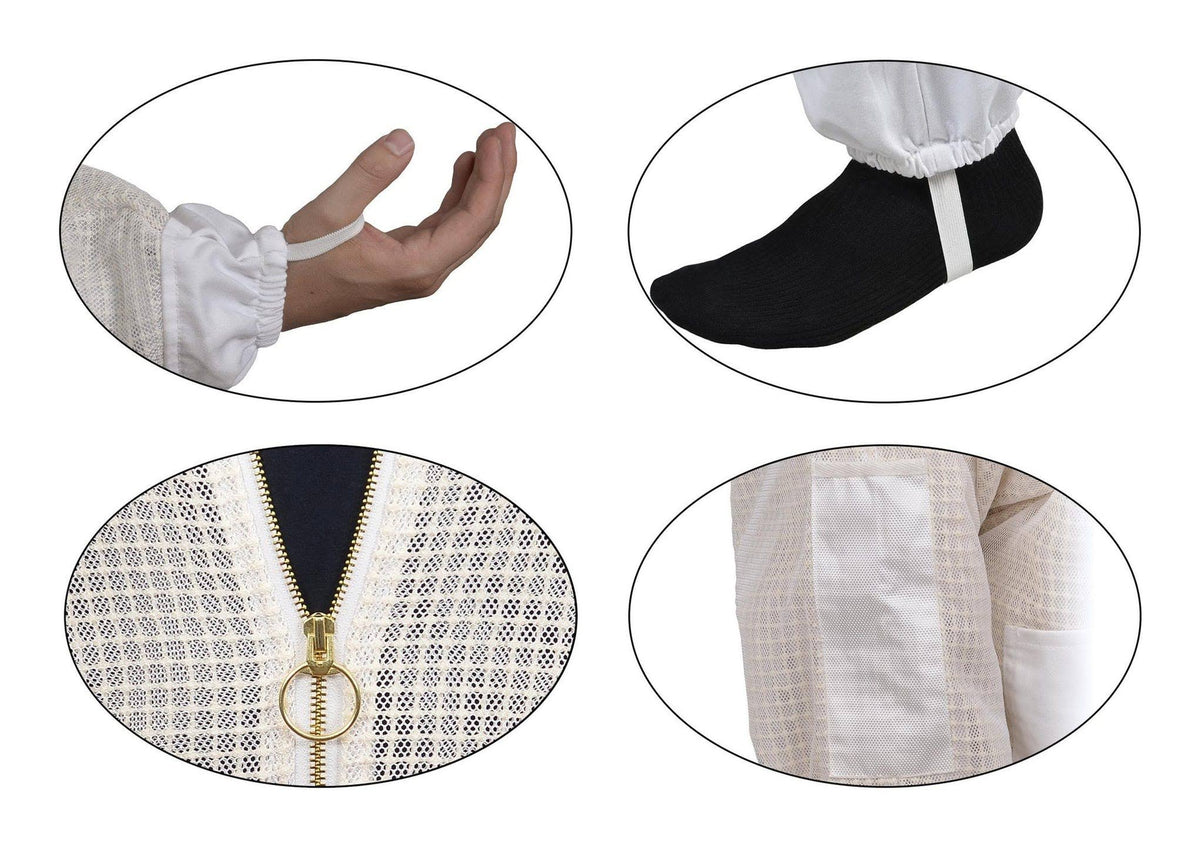 Aerated Beekeeping Suit with Square Veil G299226