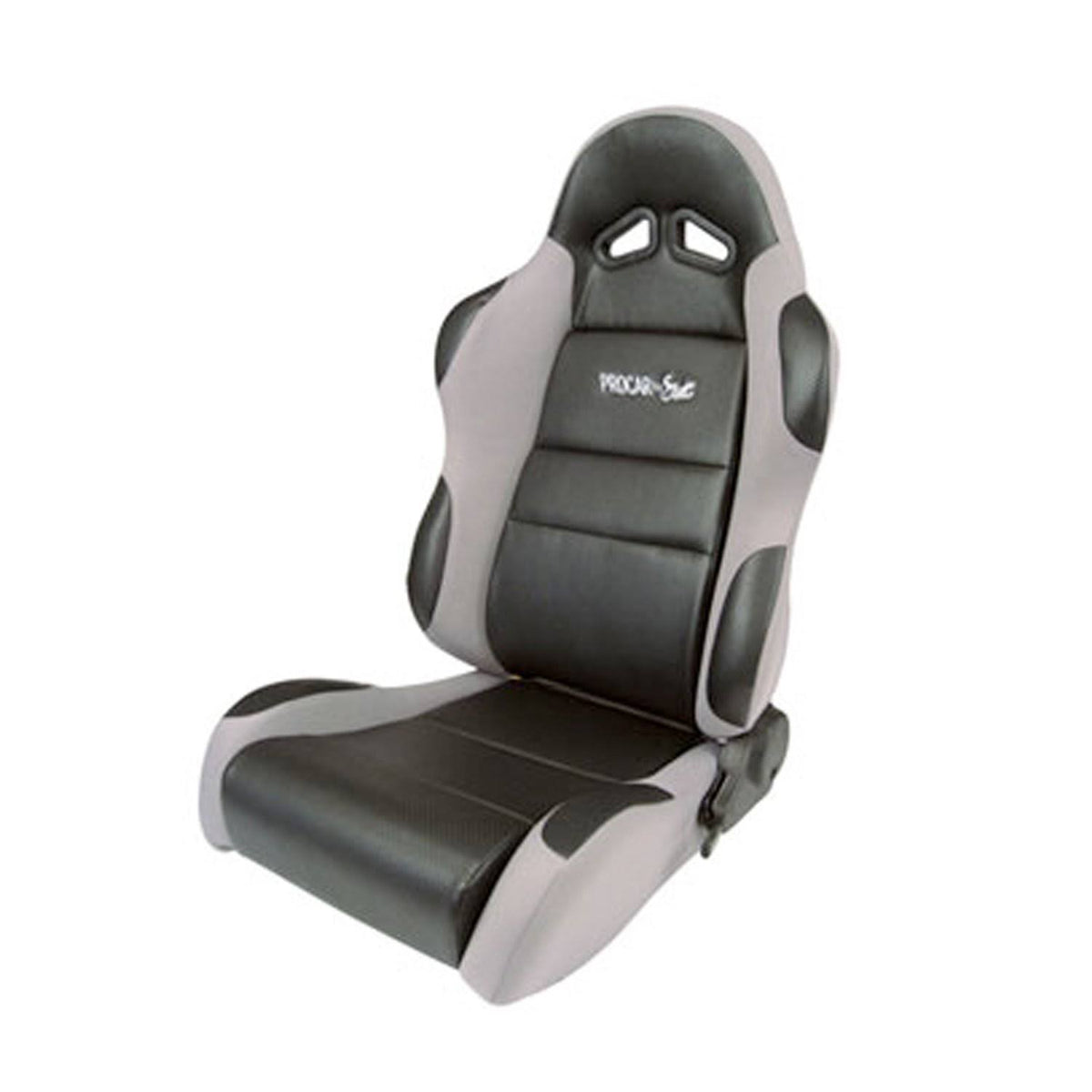Gray Vinyl Velour Racing Seat M408111
